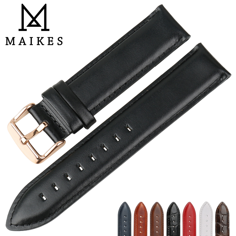 Daniel Wellington Watches & Jewelry Online Store - Pulseira de relógio de couro genuíno