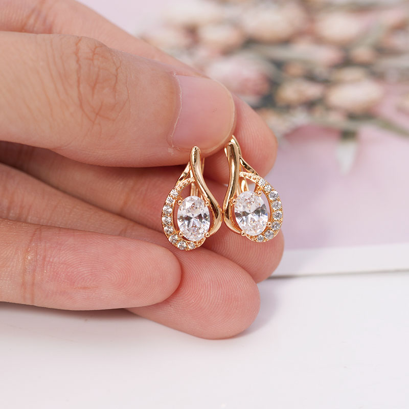 Nick'S Jewelry & Watches Reviews - Brincos de argola AAA + Zircon