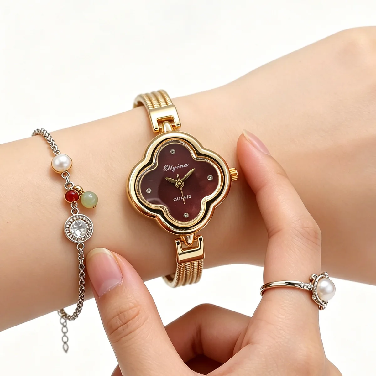 Vintage Jewelry Watches Women - Relógio Feminino Vintage com Pulseira de