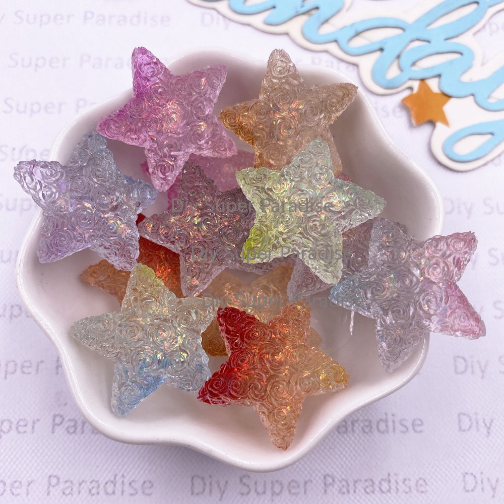 Paradise Jewelry & Watches Llc Photos - 10 pçs resina clara doce cor