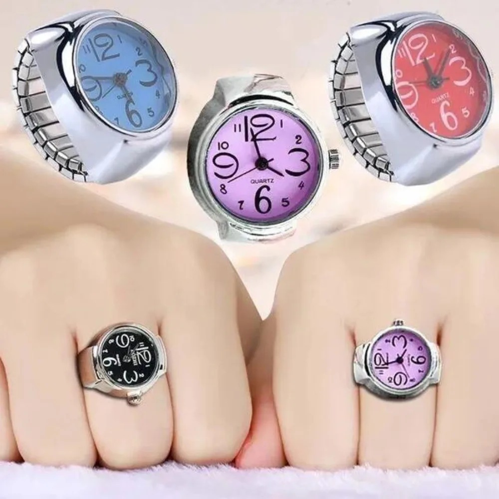 Anel de Relógio Vintage com Qu - Vintage Jewelry Watches Women avaliação e preço