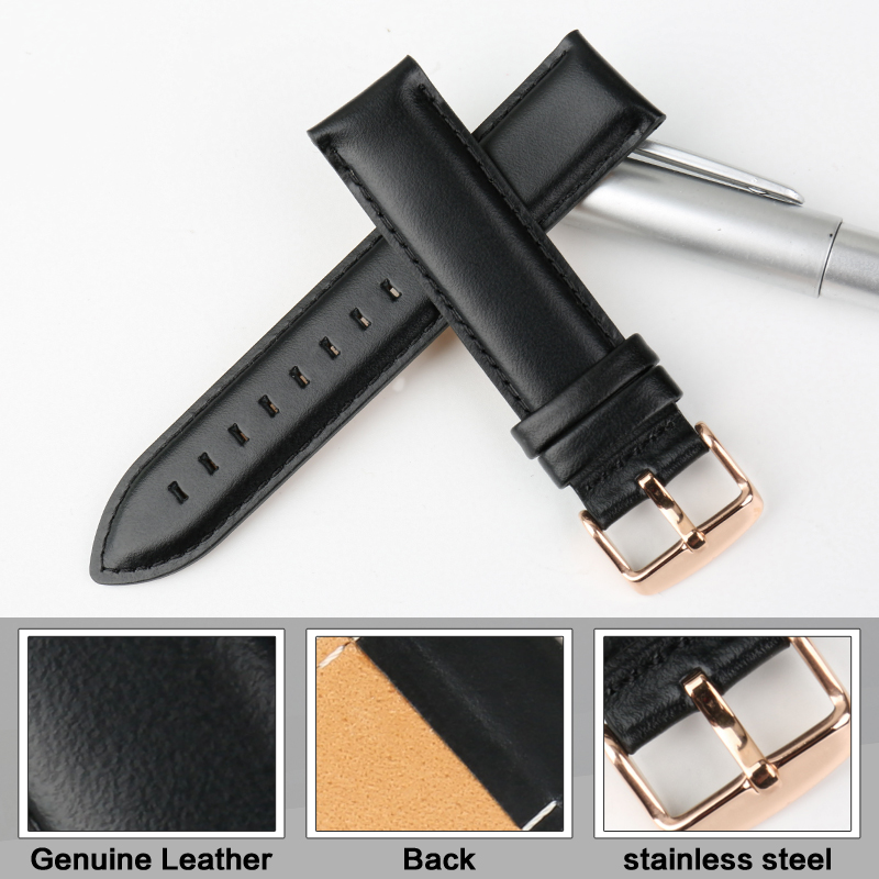 Pulseira de relógio de couro g - Daniel Wellington Watches & Jewelry Online Store avaliação e preço