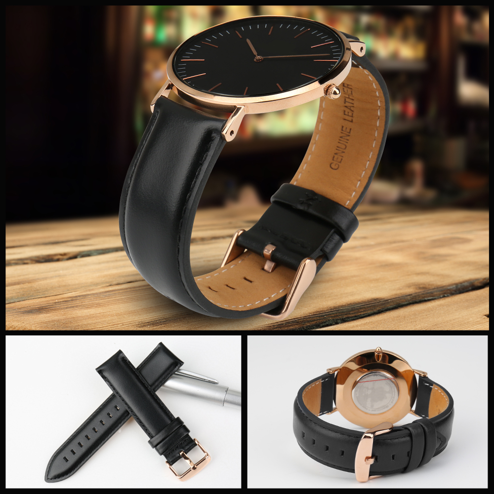 Pulseira de relógio de couro g - Daniel Wellington Watches & Jewelry Online Store avaliação e preço