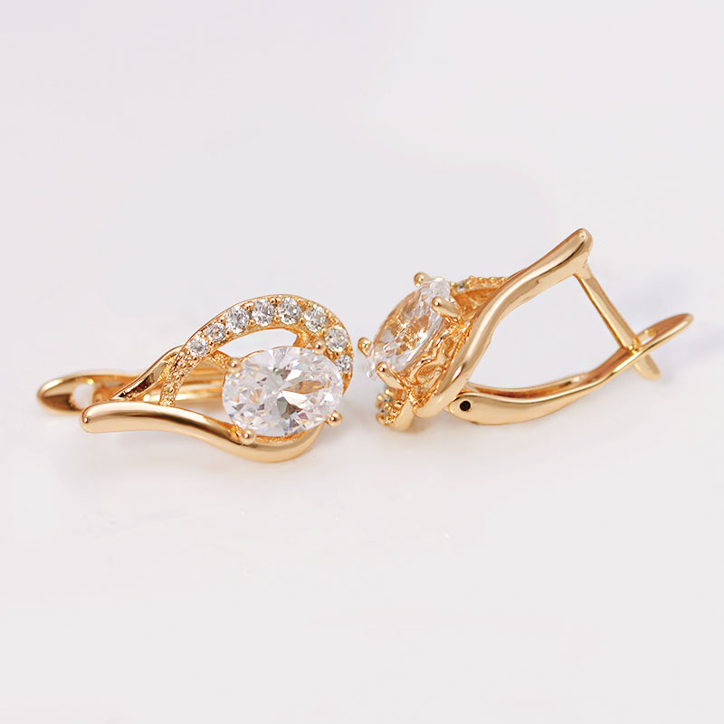 Brincos de argola AAA + Zircon - Nick'S Jewelry & Watches Reviews avaliação e preço