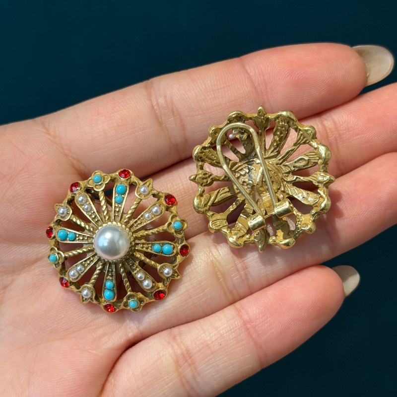 Conjuntos de Joias Vintage de  - Turquoise Stone Ring avaliação e preço