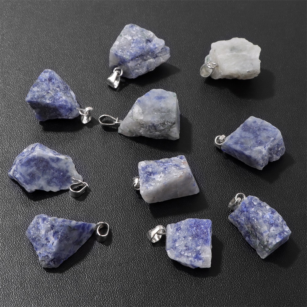 Irregular Pedra Crua Pingente, - Gemstone Bracelet Healing avaliação e preço