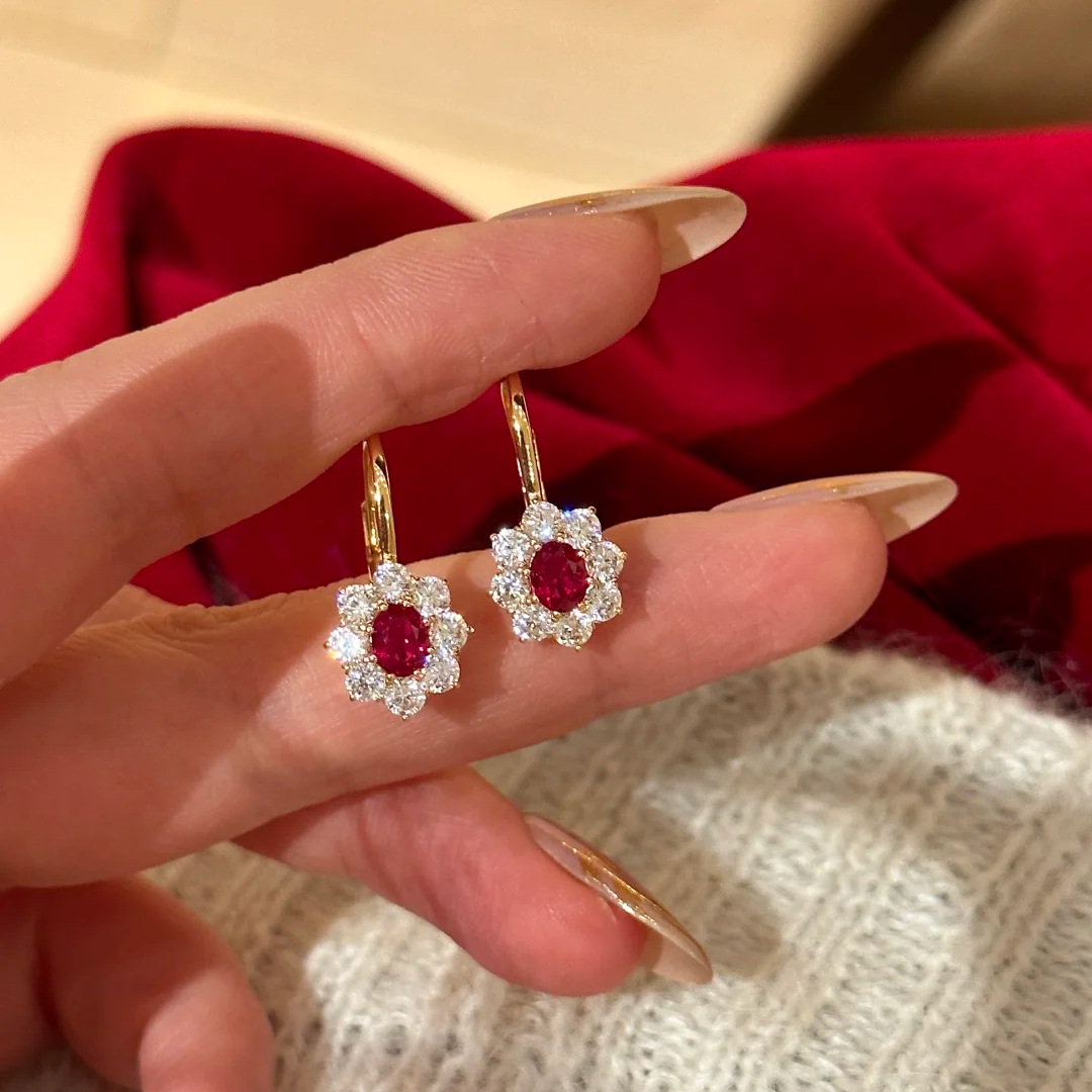 Conjunto de Joias de Prata Est - Diamond Stud Earrings avaliação e preço