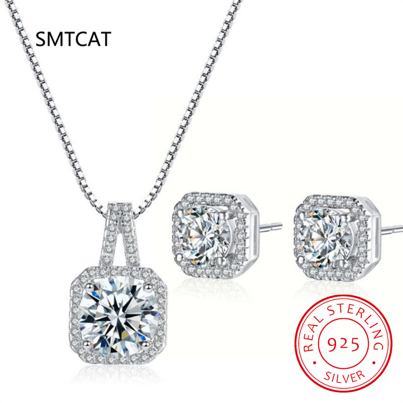 Conjunto de joias de diamante  - Diamond Stud Earrings avaliação e preço