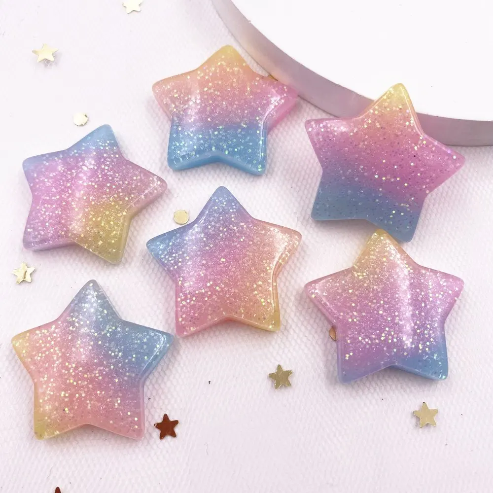 10 pçs glitter kawaii resina c - Paradise Jewelry & Watches Llc Photos avaliação e preço