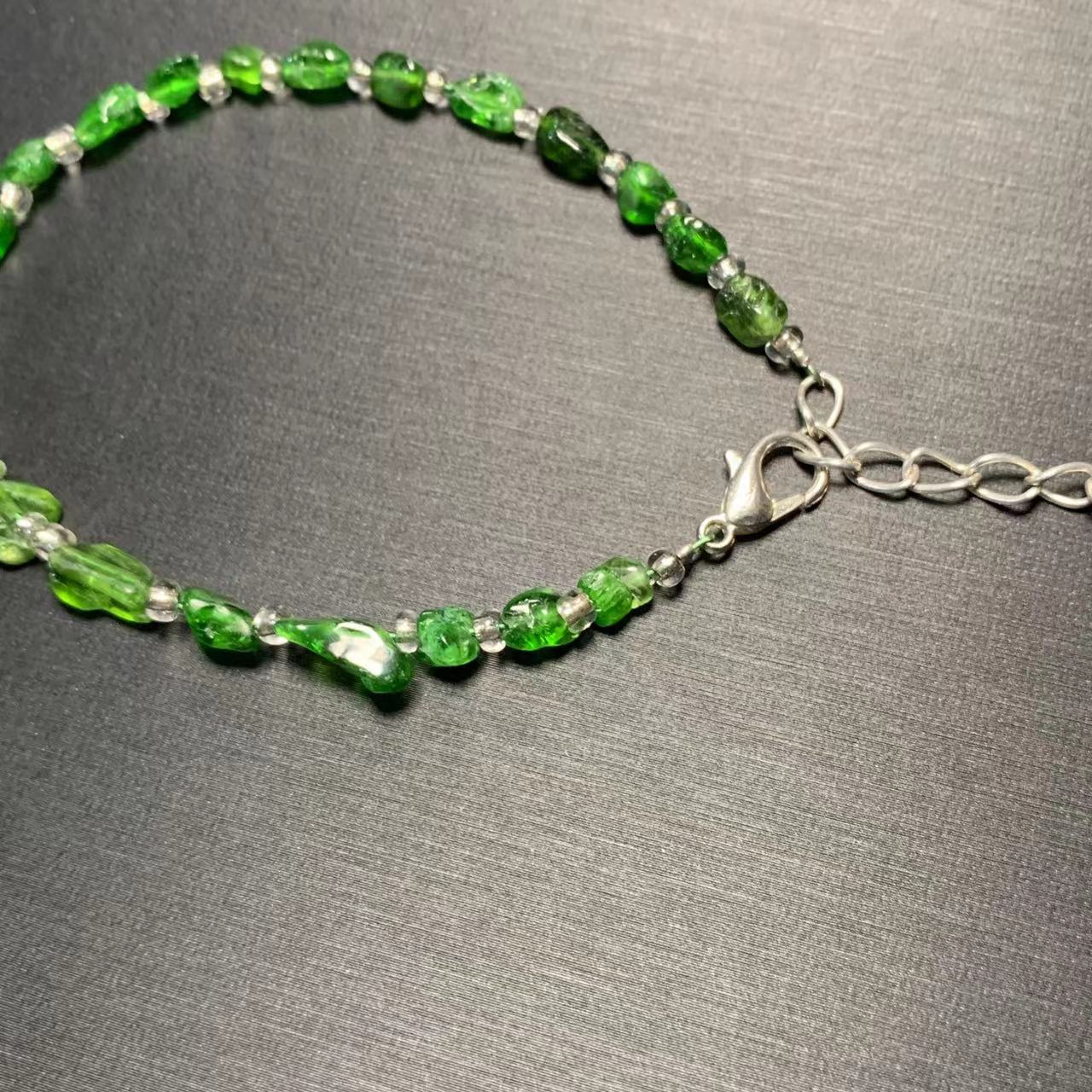HEYYA PEDRA Natural Diopside P - Gemstone Bracelet Healing avaliação e preço