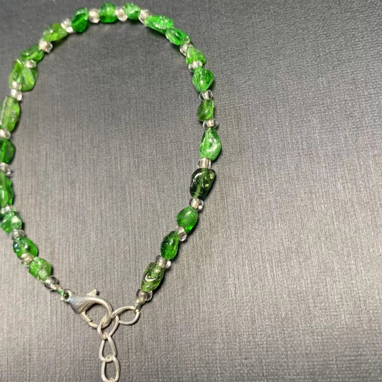 HEYYA PEDRA Natural Diopside P - Gemstone Bracelet Healing avaliação e preço