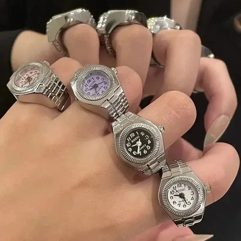 Anel de Relógio Vintage Punk d - Vintage Jewelry Watches Women avaliação e preço