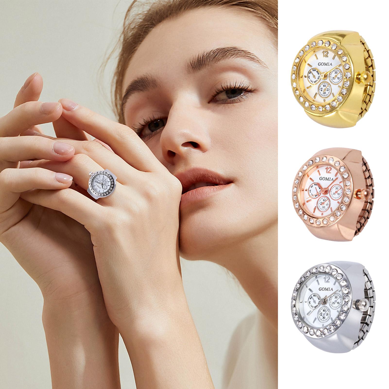 Anel Relógio Feminino Vintage  - Vintage Jewelry Watches Women avaliação e preço