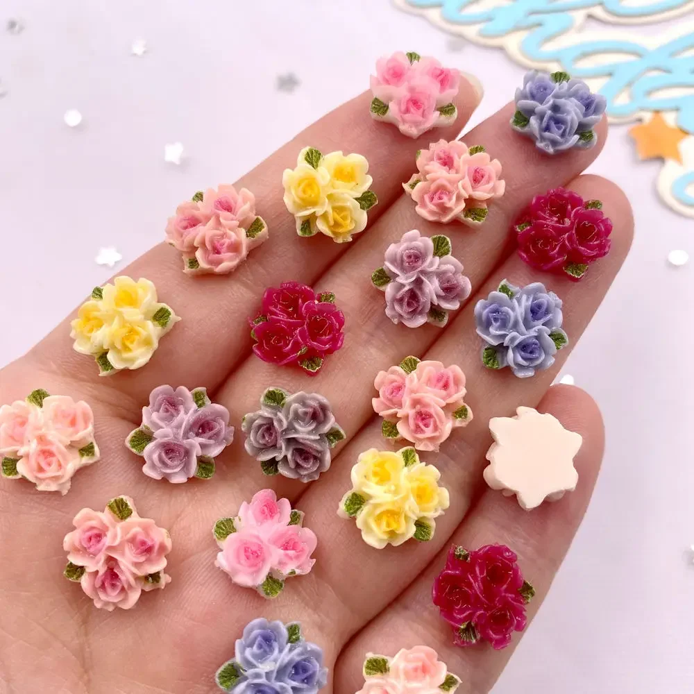 Mini resina colorida 3 folhas  - Paradise Jewelry & Watches Llc Photos avaliação e preço