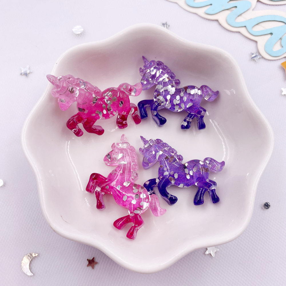 6 pçs resina colorida glitter  - Paradise Jewelry & Watches Llc Photos avaliação e preço
