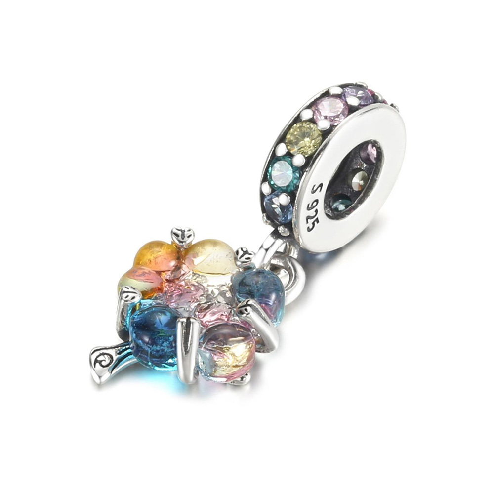 Charm Pendente de Prata Esterl - Paradise Jewelry & Watches Llc Photos avaliação e preço
