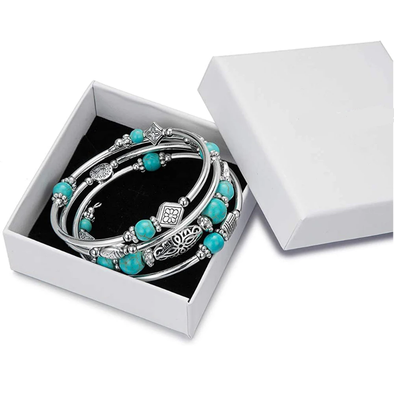 Pulseira de contas turquesa co - Turquoise Stone Ring avaliação e preço
