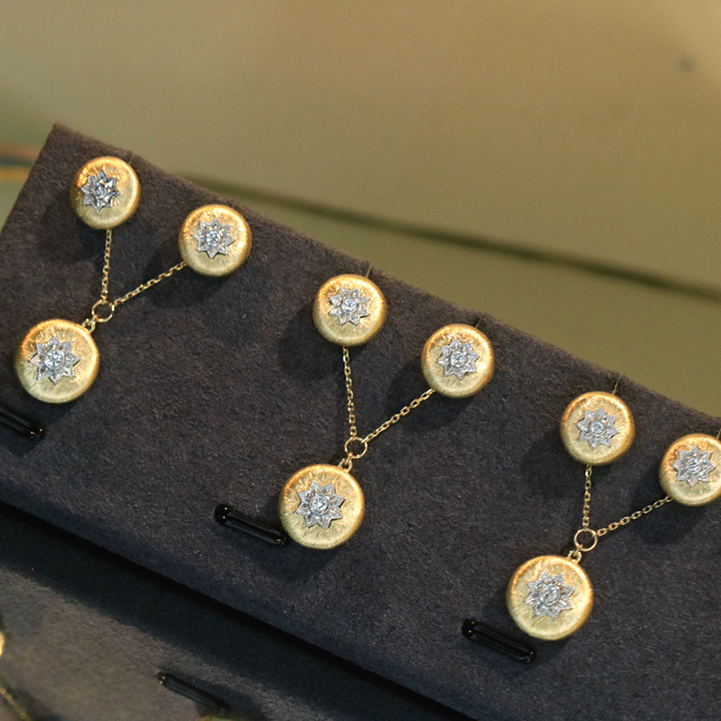 Brincos LUOWEND 100% Ouro Amar - Diamond Stud Earrings avaliação e preço