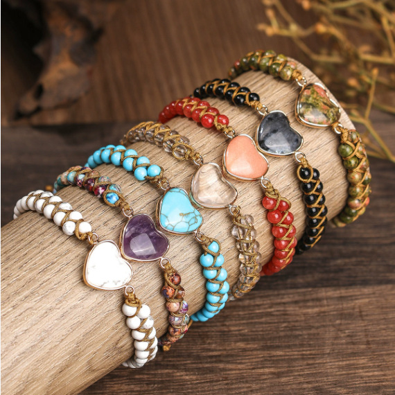 Pulseira Ajustável Trançada Du - Gemstone Bracelet Healing avaliação e preço