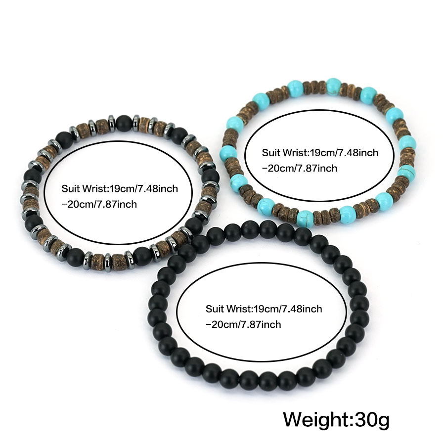 Conjunto de Pulseiras Vintage  - Gemstone Bracelet Healing avaliação e preço